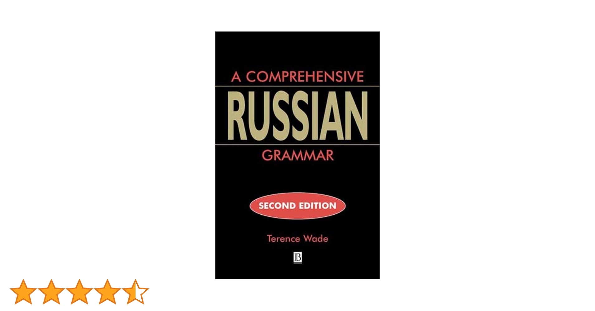 A Comprehensive Russian Grammar (Blackwell Reference